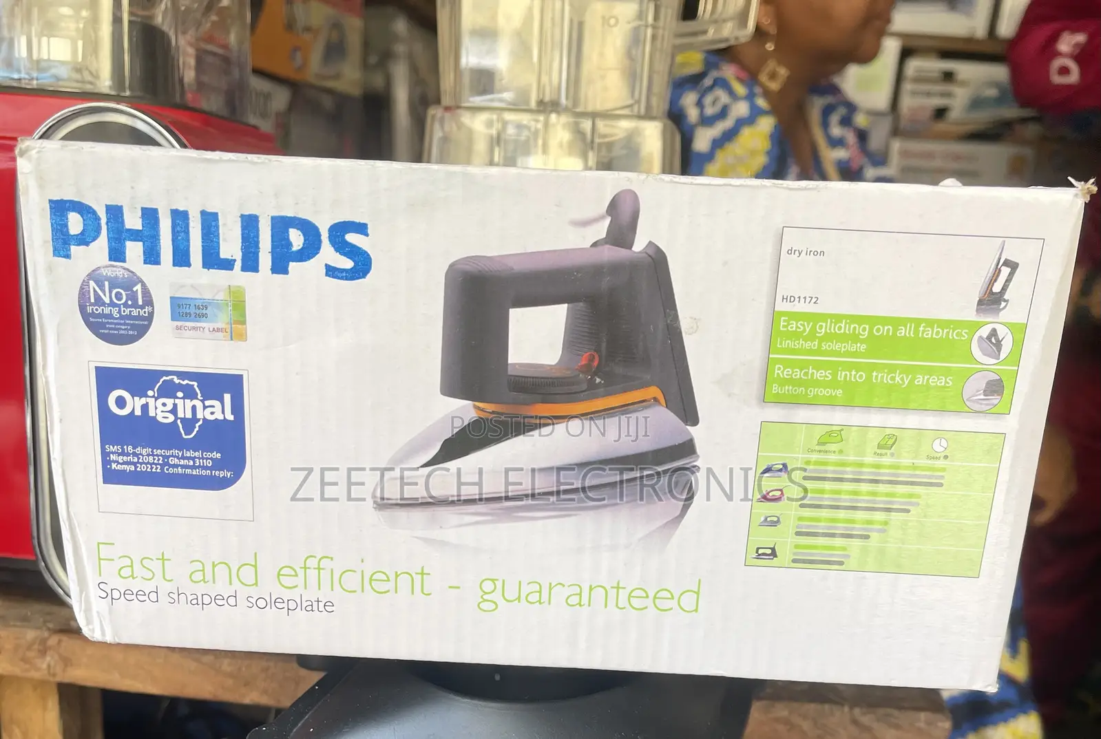 Philips Dry Iron Hd1172/07