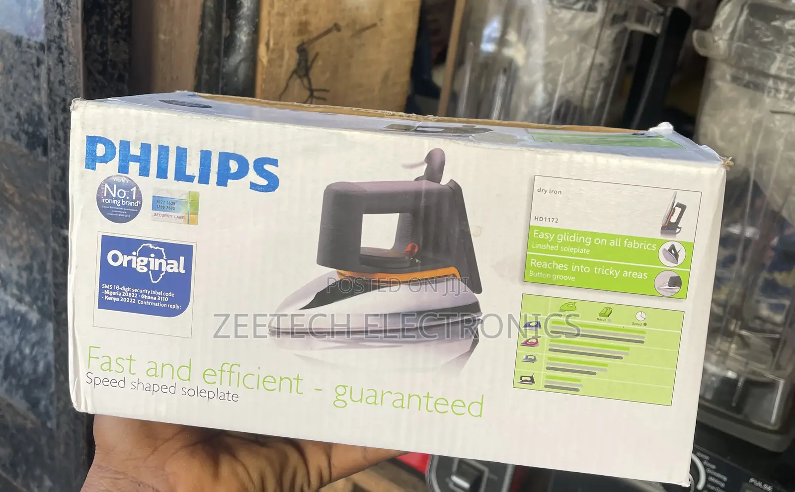 Philips Dry Iron Hd1172/07