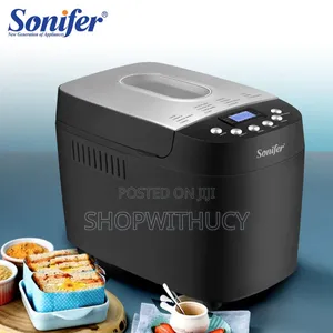 Sonifer 15 Programs Digital Automatic Bread Maker - 850w
