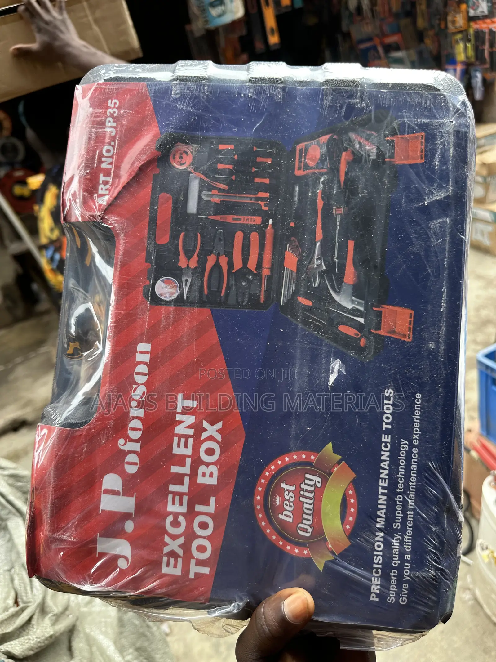 35 PCS Excellent Tools Box