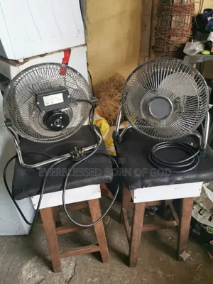 Adjustable Airflow Direction Desk/Table Fan, Uk-Used