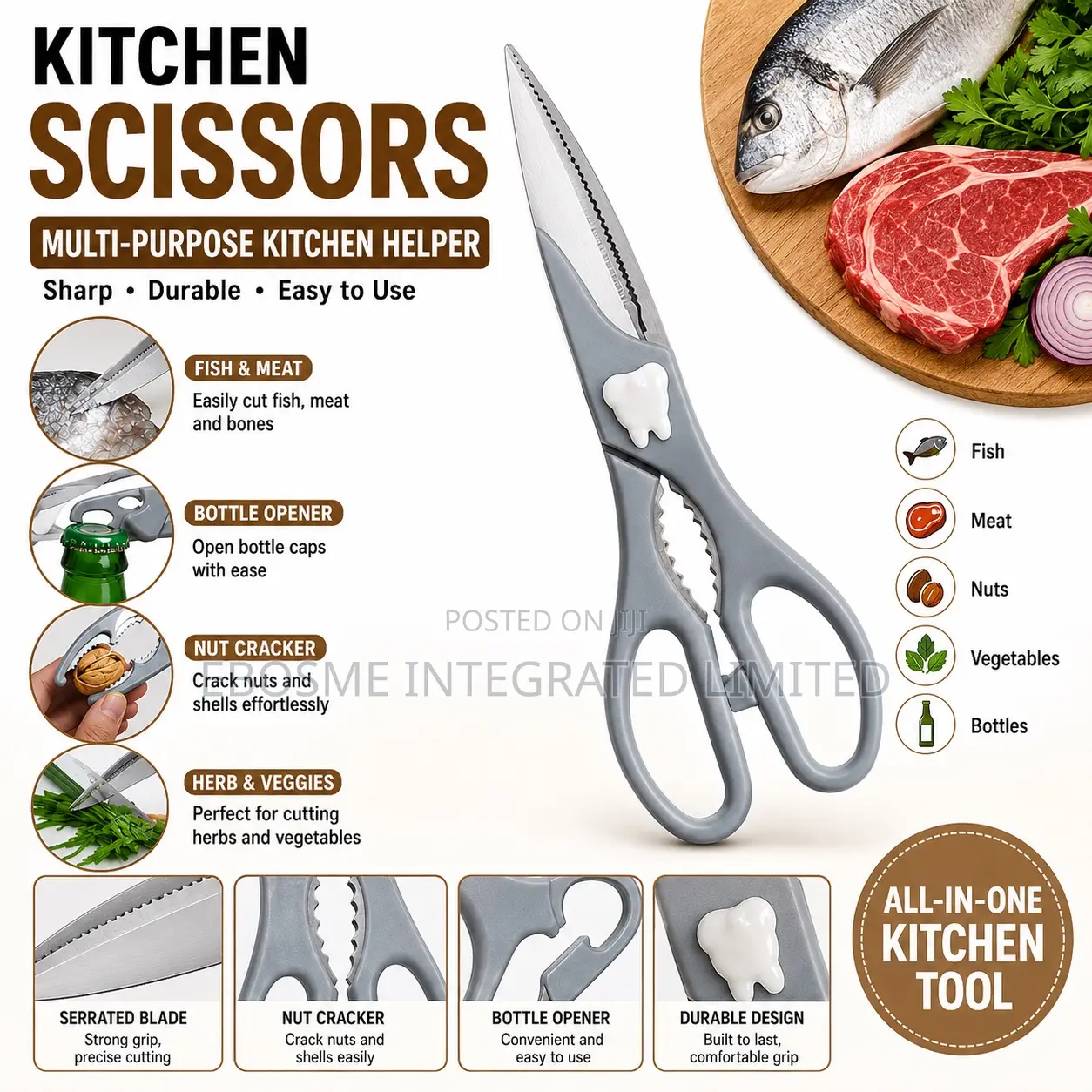 Kitchen Scissors Multiple Purpose