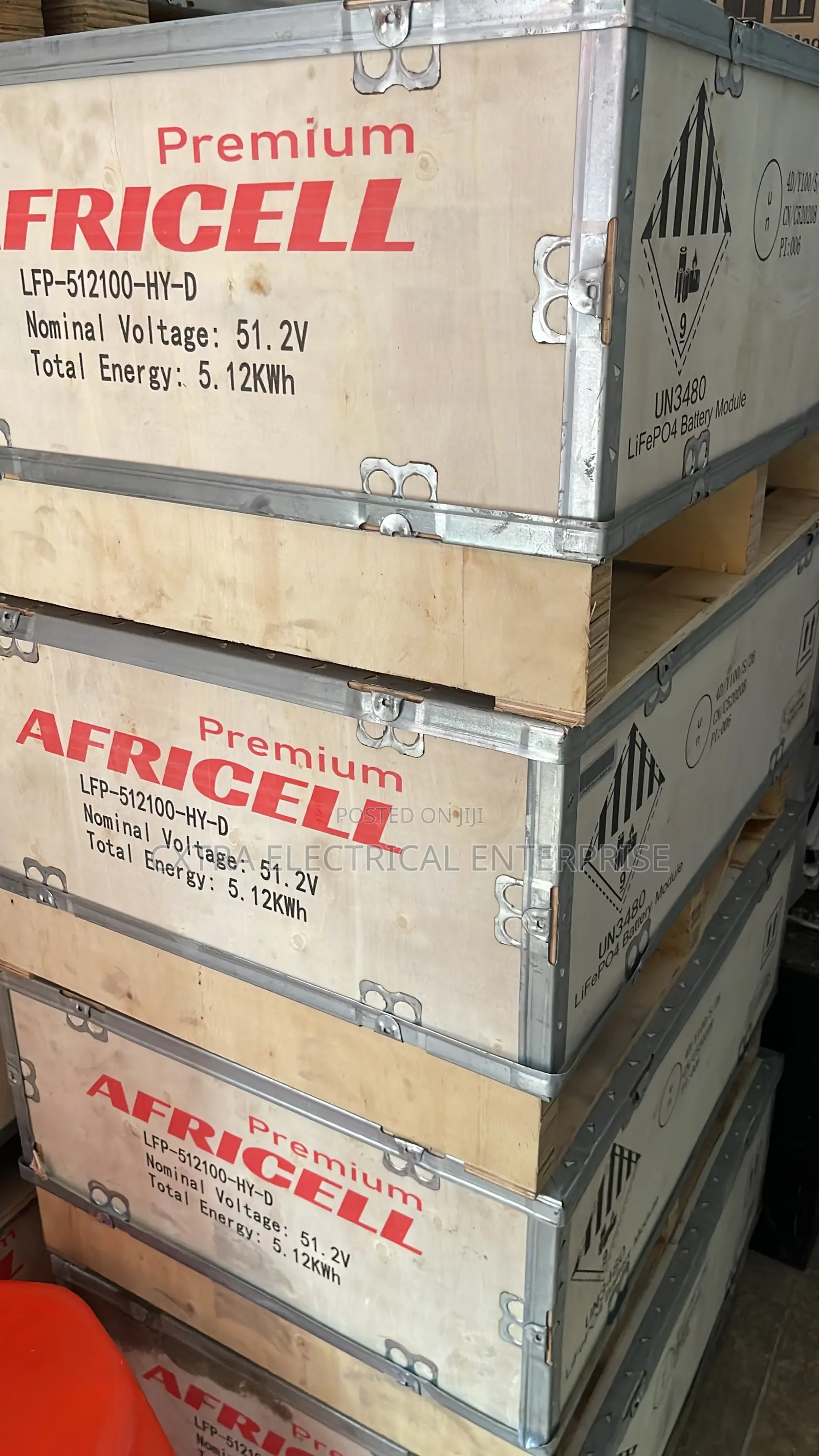 5kwh 51.2v Lithium Battery Africell