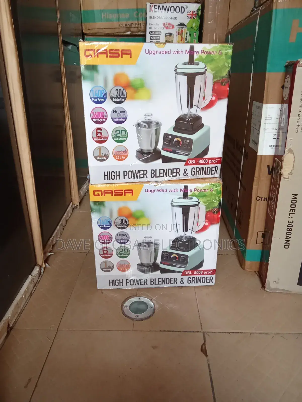 Gasa Blender Grinder With Two Cup