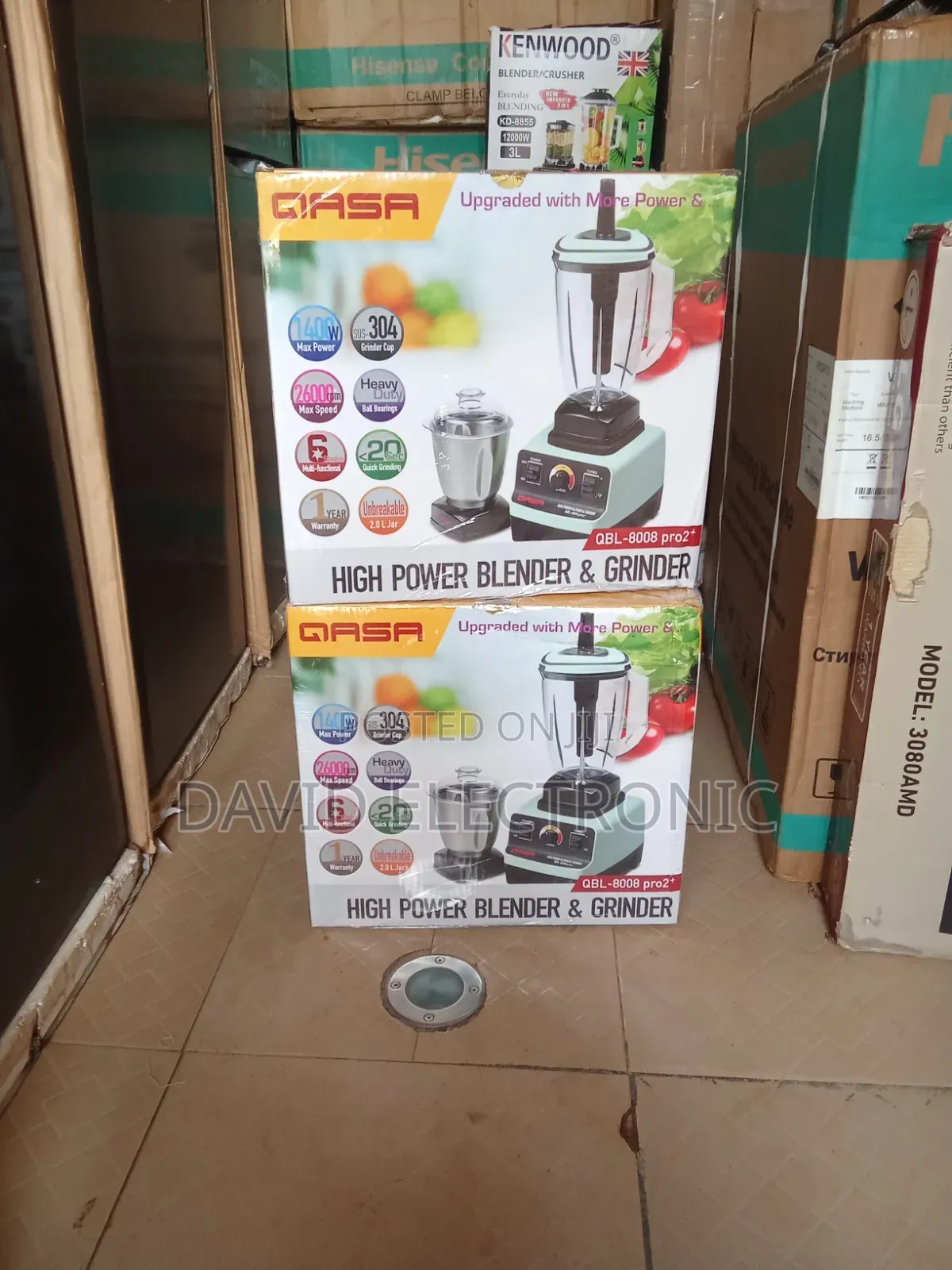 Gasa Blender Grinder With Two Cup