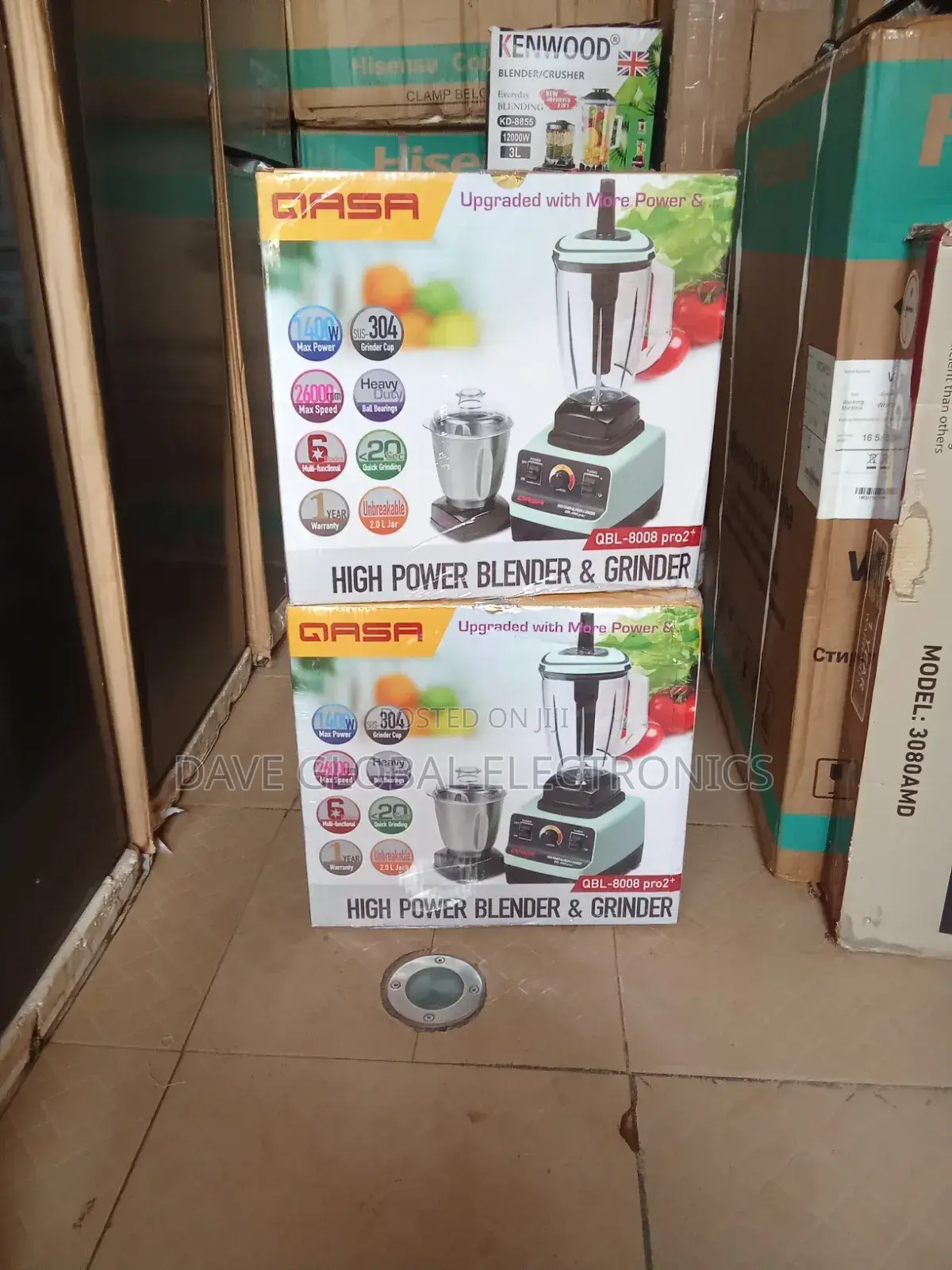 Gasa Blender Grinder With Two Cup