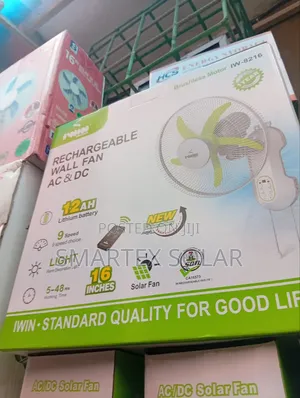 16 Inches Ac Dc Iwin Rechargeable Fan