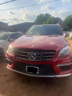 Mercedes-Benz M Class 2013 Red