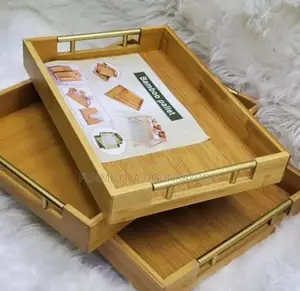 Bamboo Wooden Tray 3 in 1