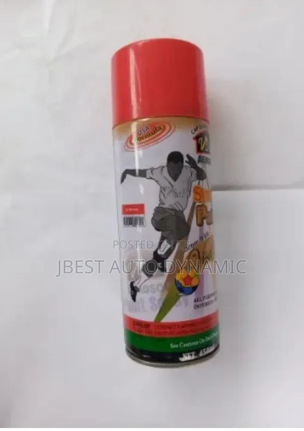Visa Red Spray Paint