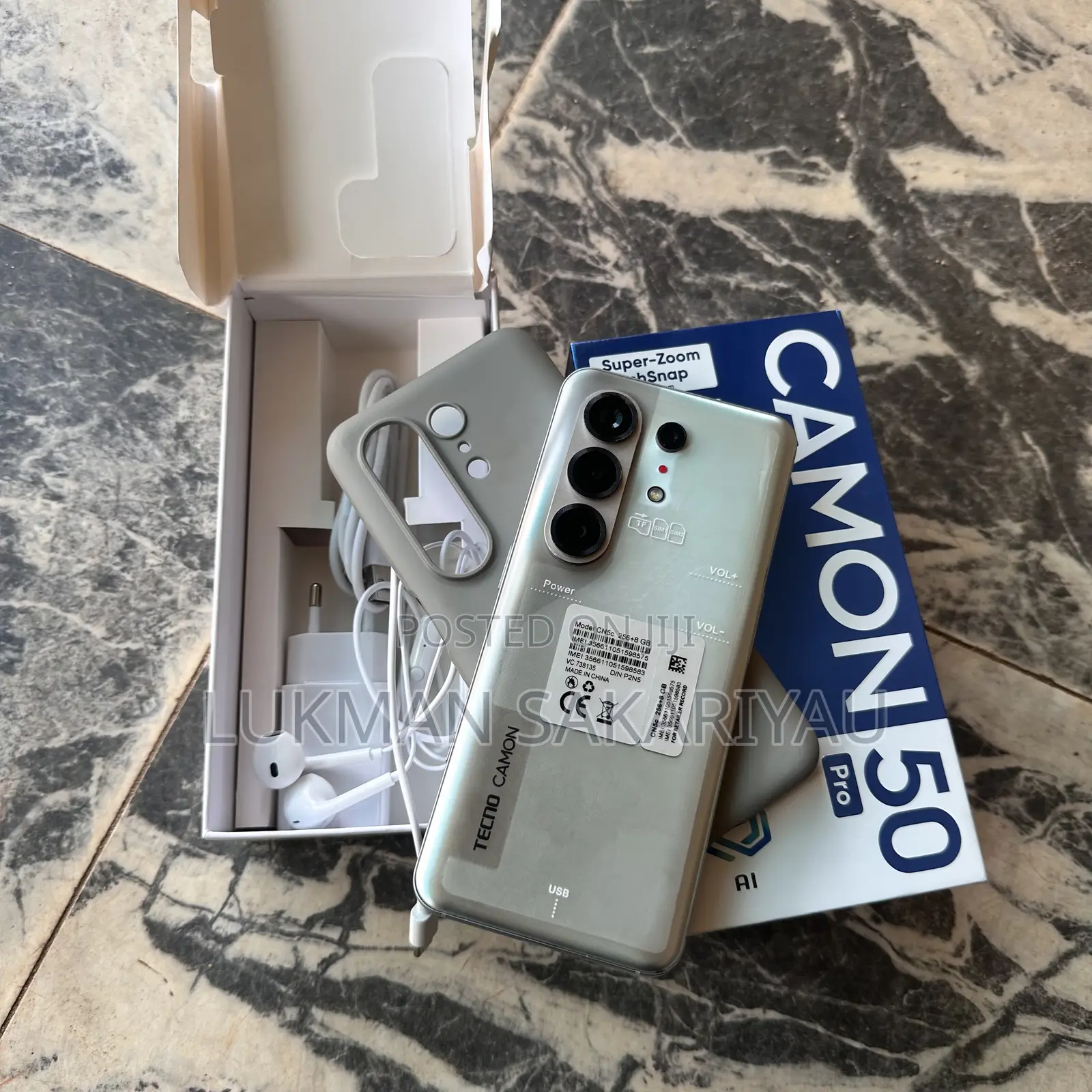 Tecno Camon 50 256 GB Gray