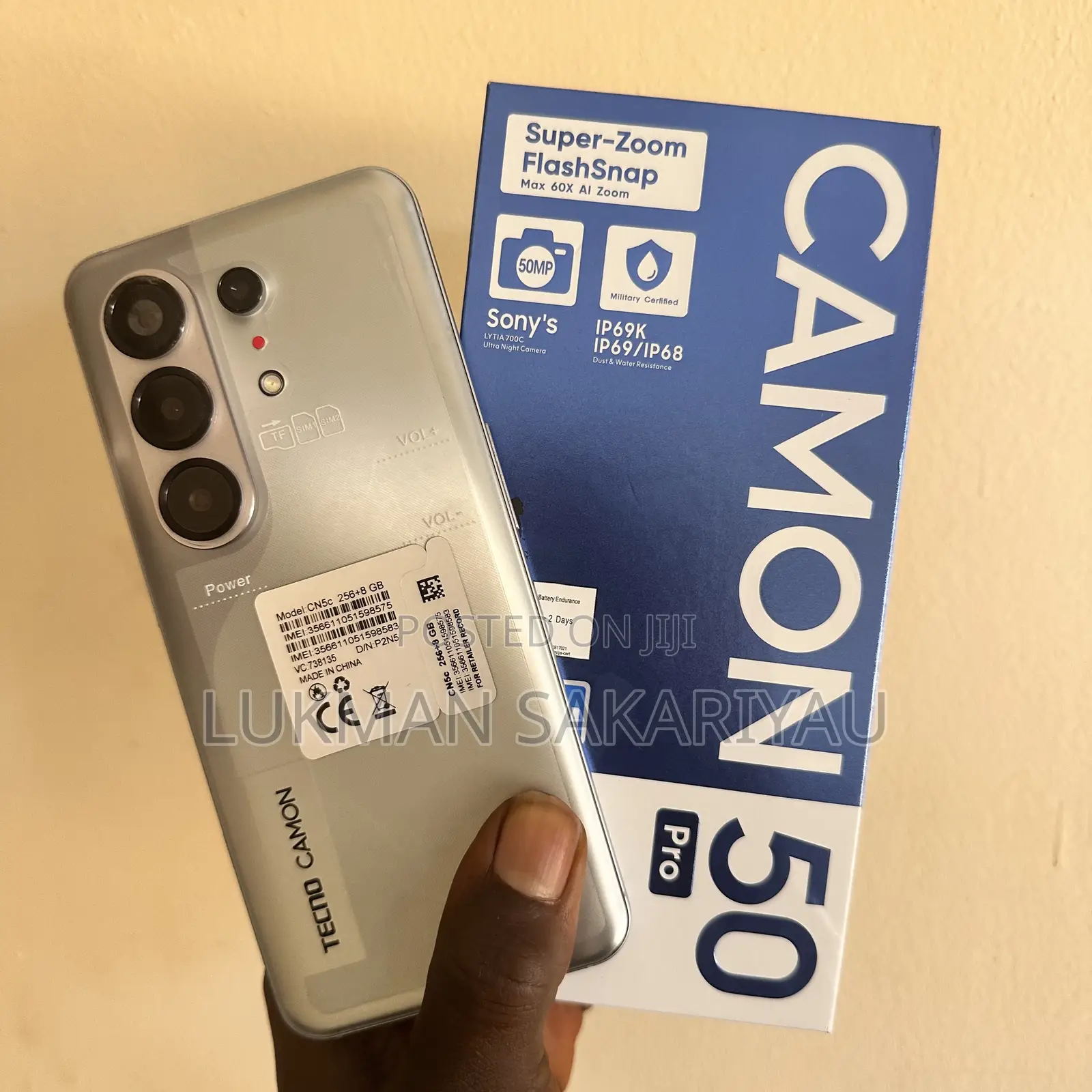 Tecno Camon 50 256 GB Gray