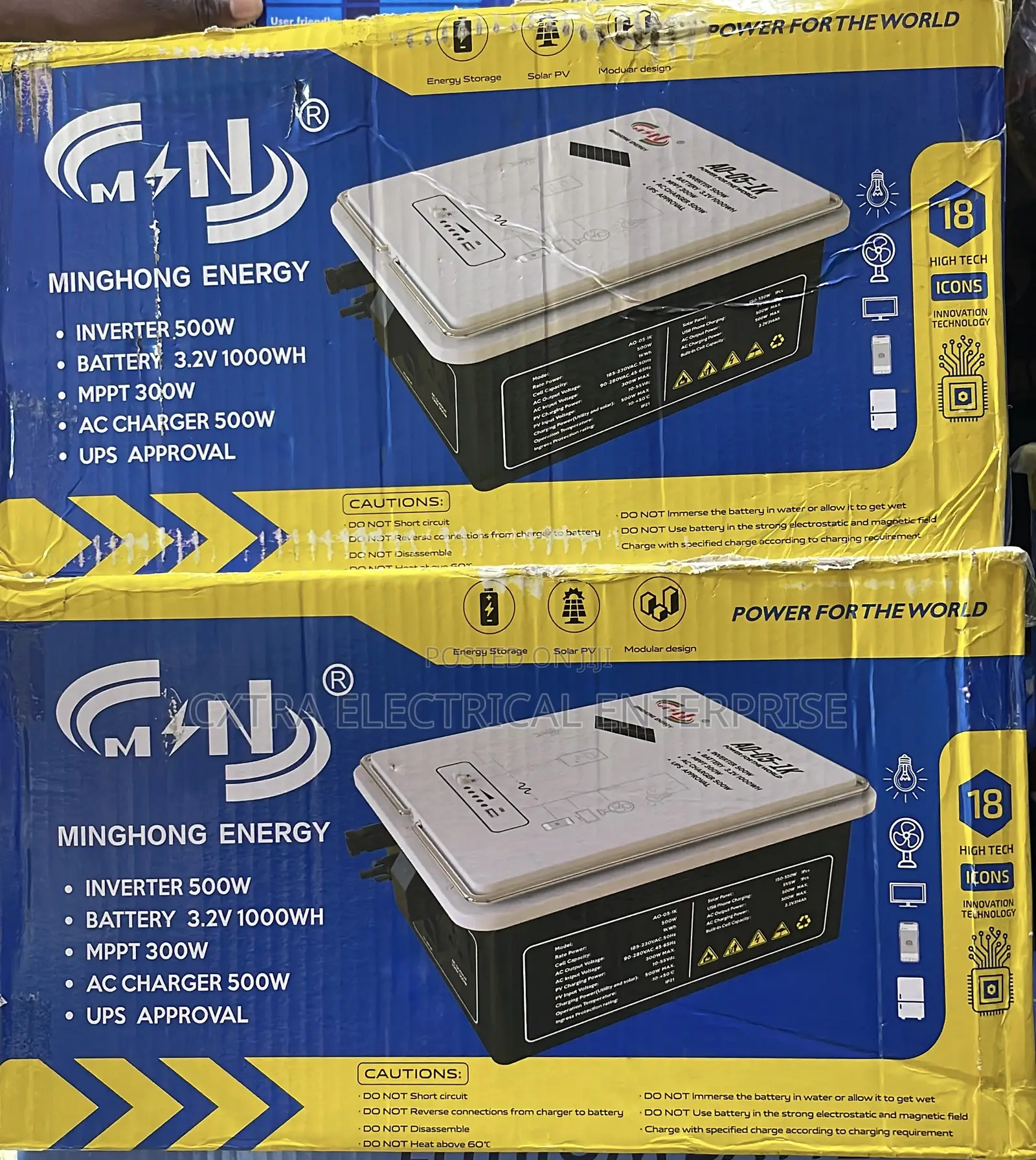 500w Solar Generator (1kwh) MSN