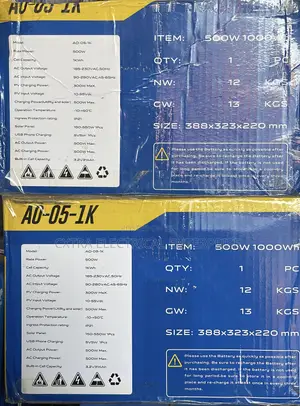 500w Solar Generator (1kwh) MSN