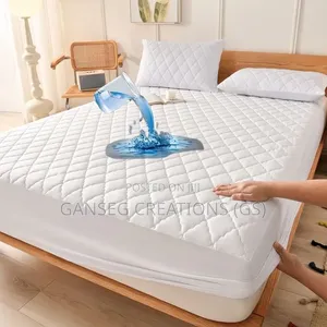 Premium Waterproof Quilted Mattress Protector - All Bed Sizes