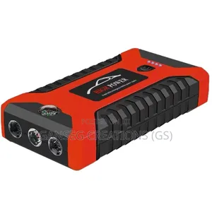 Air Pump With Battery Ignition Emergency Jump Starter Car Power Supply