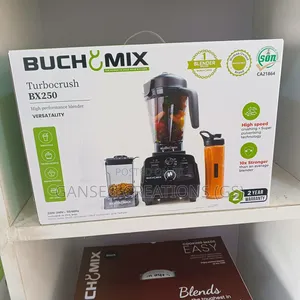 Buchymix 3-in-1 High Performance Blender With Free Juice Bottle