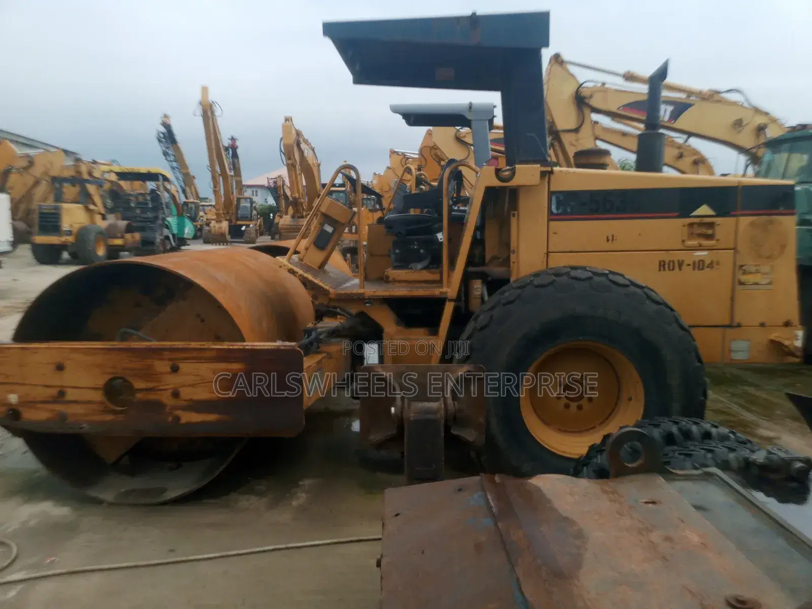 Foreign Used 12tons Caterpillar Roller