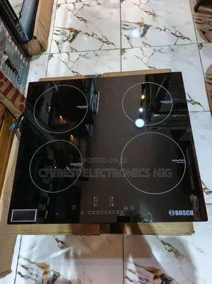 Original Bosch Inbuilt Induction 4 Burners Automatic Electric Cooker