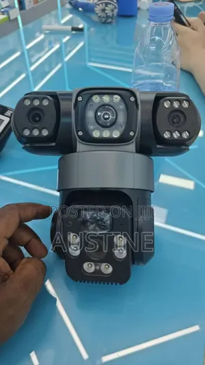 3 Lens Solar PTZ Camera