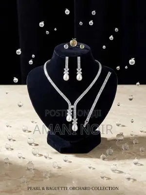Pearl Bridal Jewelry Set