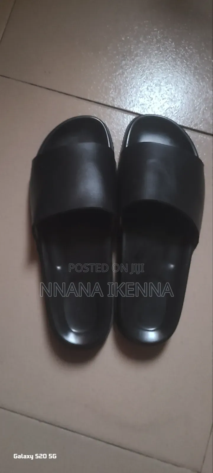 Black Size 43 Slippers