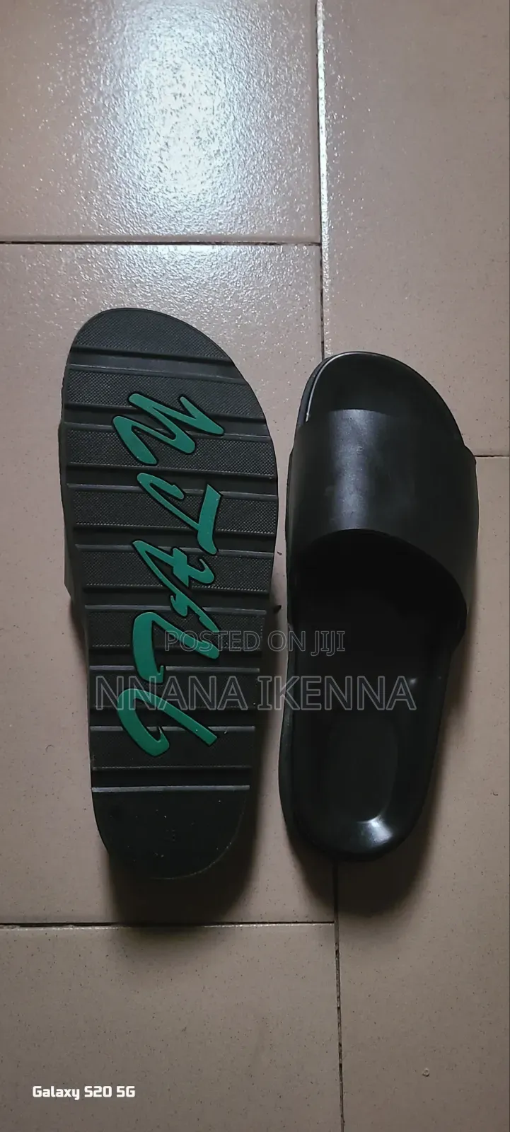 Black Size 43 Slippers