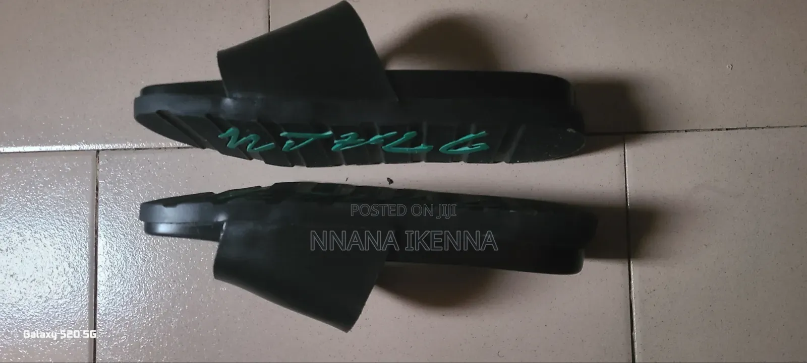 Black Size 43 Slippers