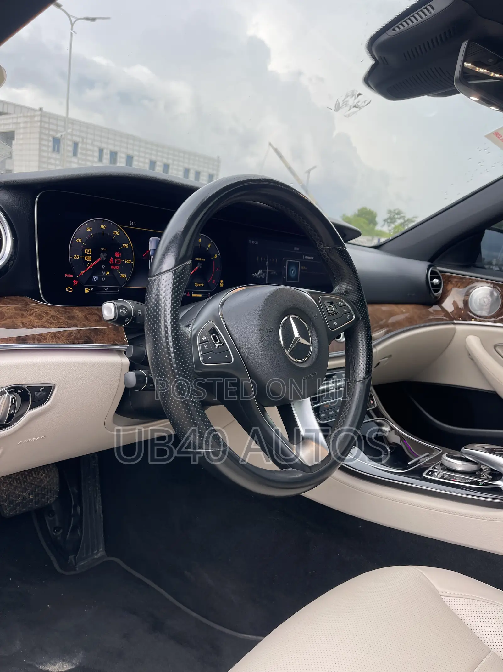 Mercedes-Benz E400 2018 Gray