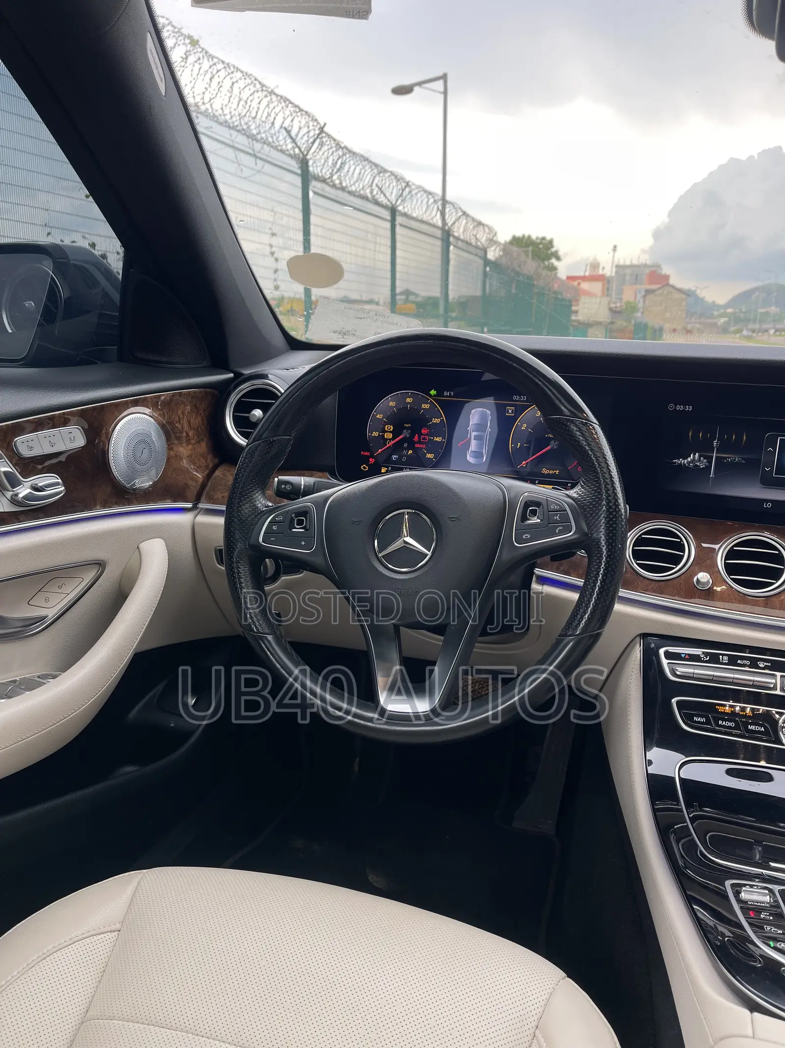 Mercedes-Benz E400 2018 Gray