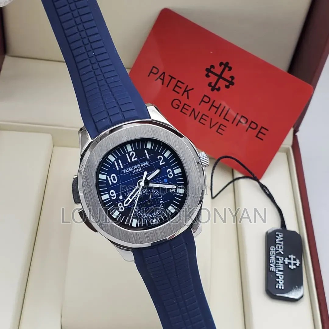 Patek Rubber Strap Watch