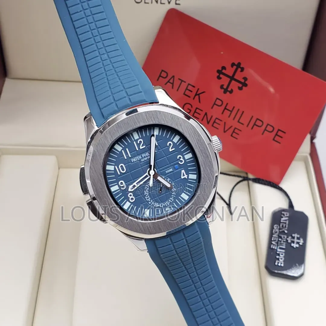 Patek Rubber Strap Watch