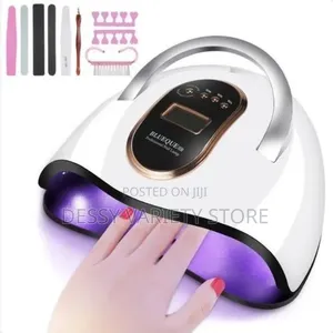 168w Led Uv Nail Lamp Kits Fast Dryers 4 Timer Setting
