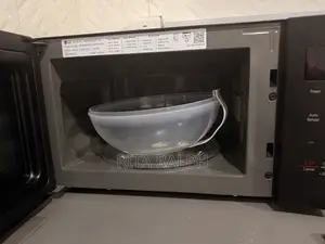 Lg Microwave - Black, Soft Touch With Free Microwave Plastic Cover