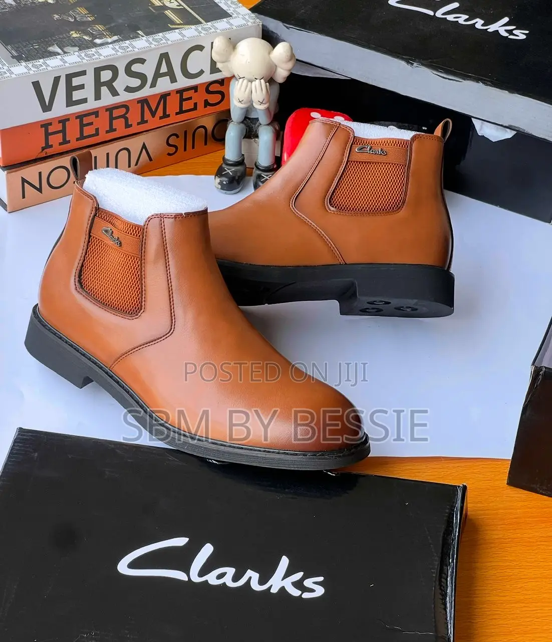 Clarks Branded Boots (Ankle Length Boots)