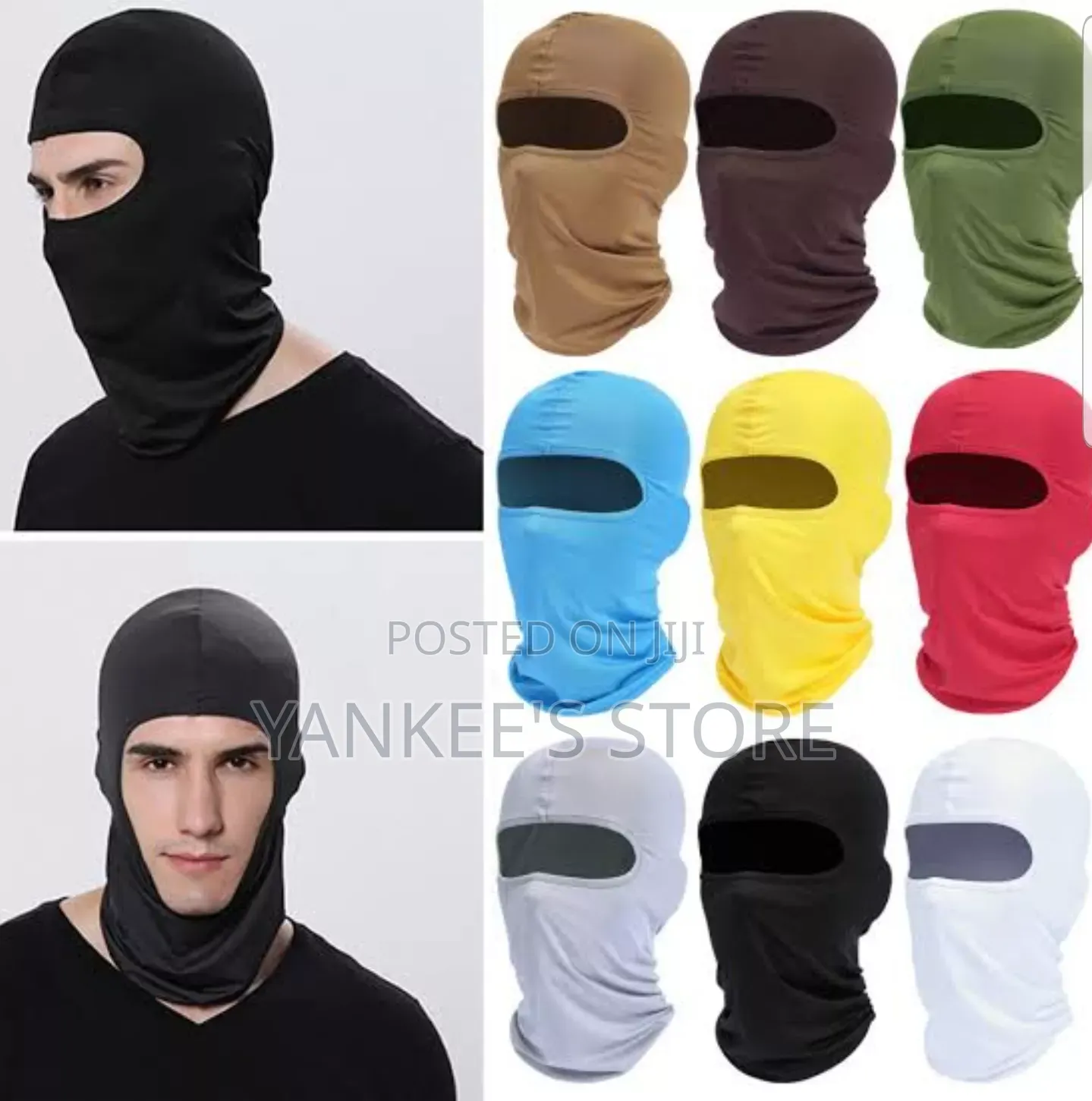 Imported Quality Unisex Plain Balaclava Ski Mask