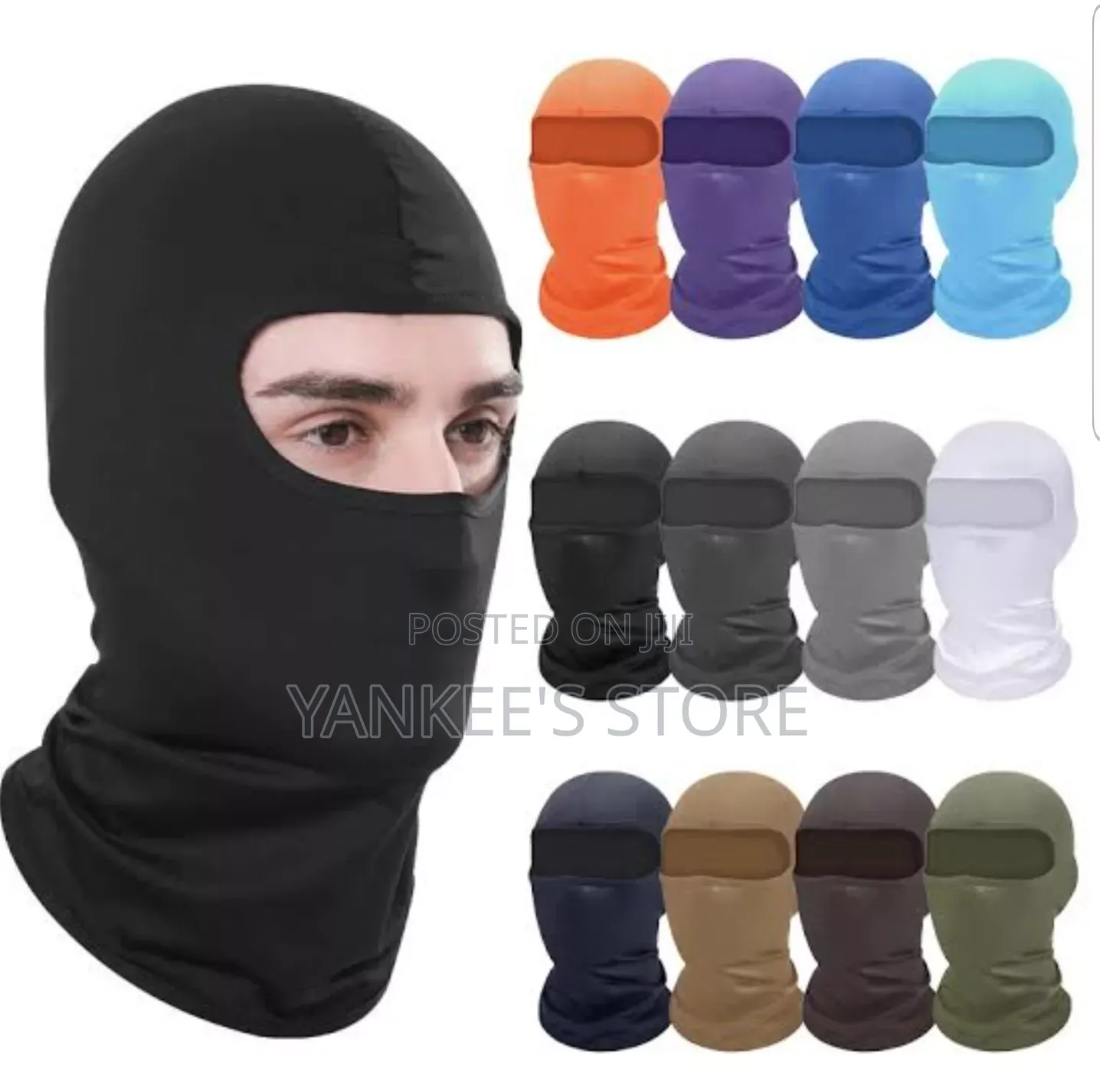 Imported Quality Unisex Plain Balaclava Ski Mask