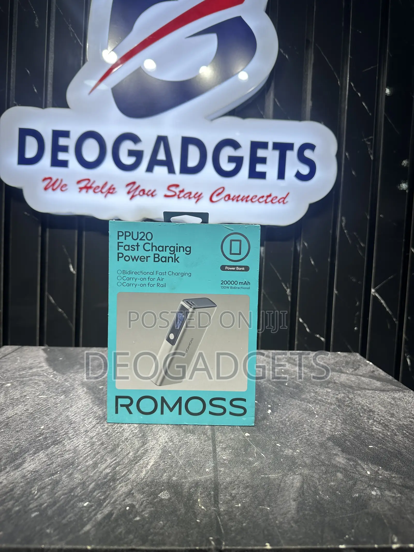 Romoss, 20,000mah, 130w. Ppu20