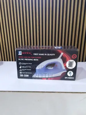 Sonik Ac/Dc Pressing Iron