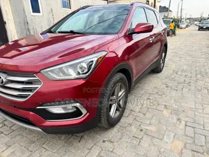 Hyundai Santa Fe SE AWD 2018 Red
