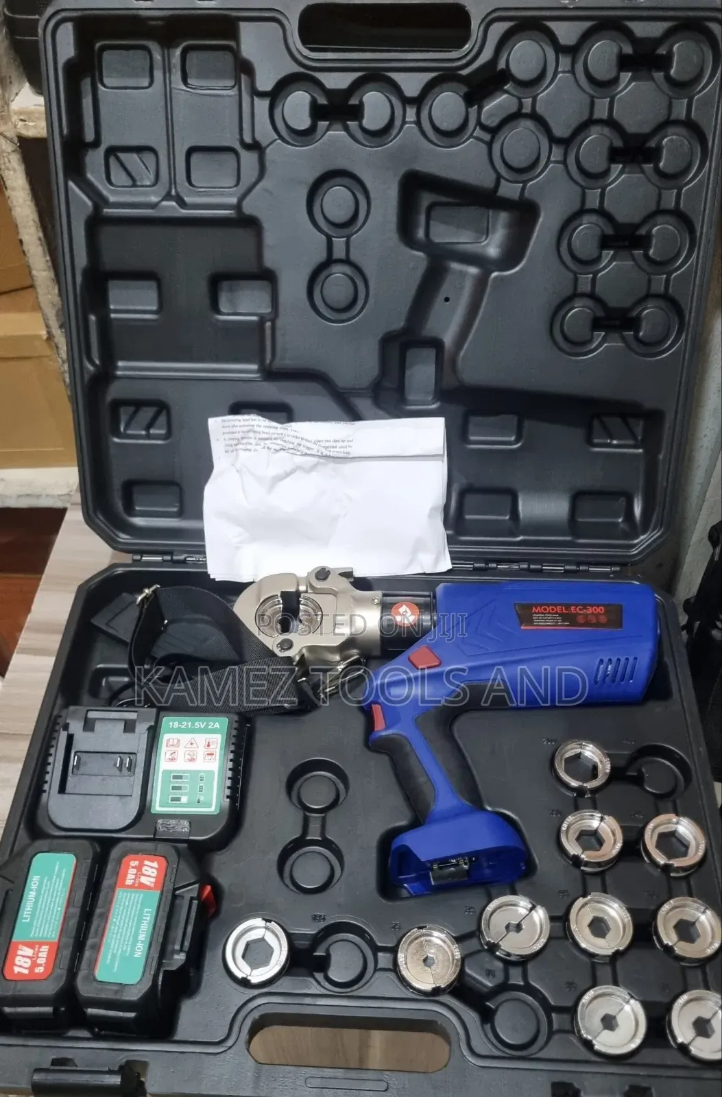 Ec-300 Battery Operated Crimping Tools