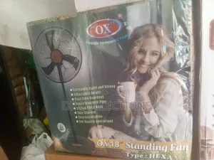 ￼ Ox Hexa 18" Standing Fan