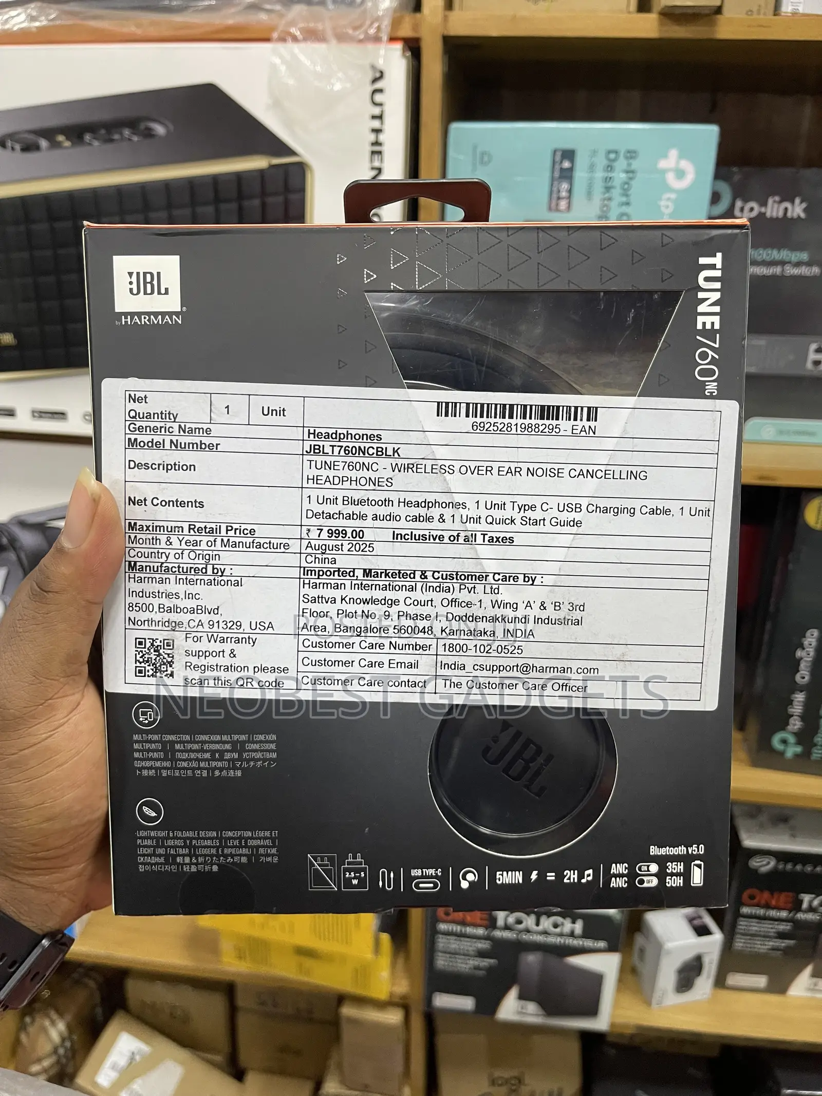 JBL Tune 760 Bt