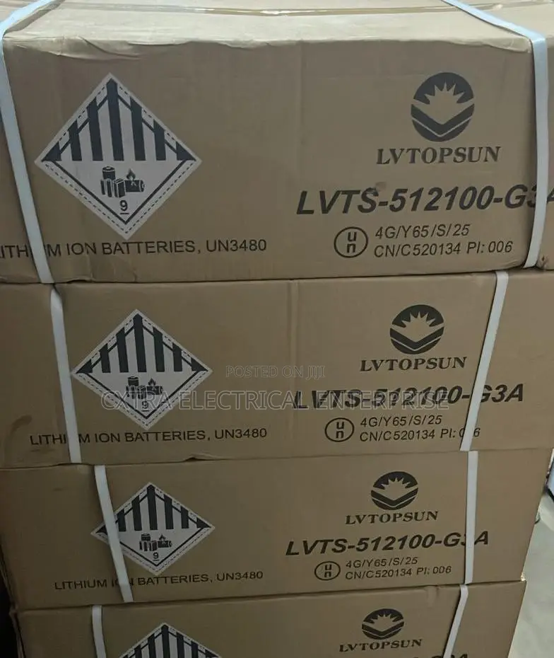 5kwh 51.2v Lithium Battery Lvtopsun