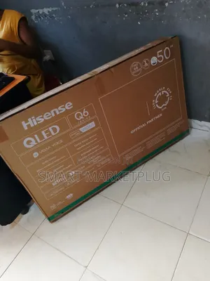 Brand New Hisense 50q6q Smart Led Television-Wifi+ Prime Video