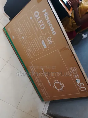 New in Hisense 50" Smart Tv With Youtube + Bluetooth