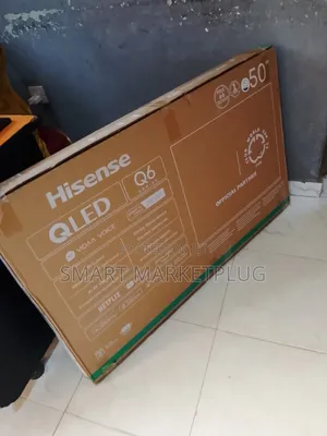 New in Hisense 50" Smart Led Television-Wifi+Netflix