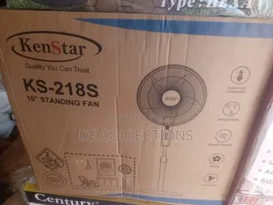 Kenstar 16-Inch Standing Fan With 3-Speed Regulator – Ks-216wt