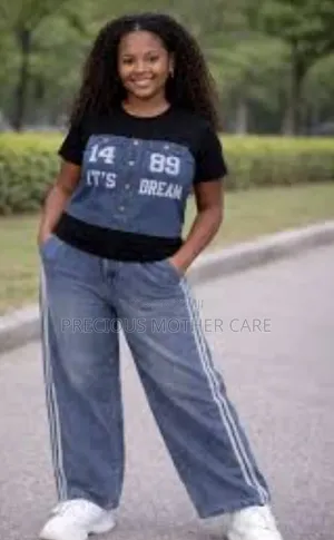 Teenager Children Girl Top and Trouser