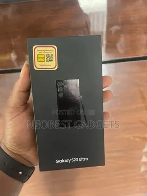 New Samsung Galaxy S23 Ultra 256 GB Black